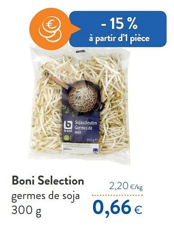 Promotions Boni selection germes de soja - Boni - Valide de 15/01/2020 à 28/01/2020 chez OKay