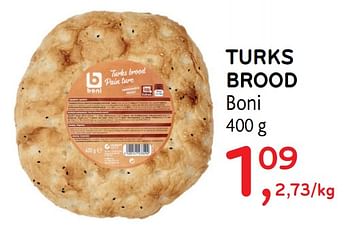 Promoties Turks brood boni - Boni - Geldig van 29/01/2020 tot 11/02/2020 bij Alvo