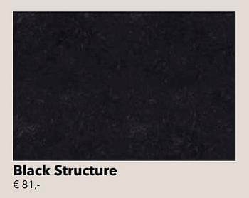 Promoties Black structure - Huismerk - Kvik - Geldig van 01/01/2020 tot 31/12/2020 bij Kvik Keukens
