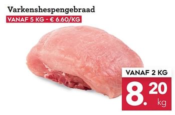 Promotions Varkenshespengebraad - Huismerk - Buurtslagers - Valide de 17/01/2020 à 30/01/2020 chez Buurtslagers