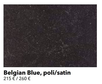 Promotions Belgian blue, poli-satin - Huismerk - Kvik - Valide de 01/01/2020 à 31/12/2020 chez Kvik Keukens