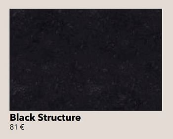 Promotions Black structure - Huismerk - Kvik - Valide de 01/01/2020 à 31/12/2020 chez Kvik Keukens