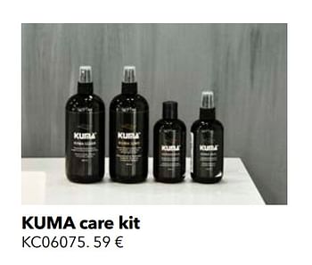Promotions Kuma care kit - Huismerk - Kvik - Valide de 01/01/2020 à 31/12/2020 chez Kvik Keukens