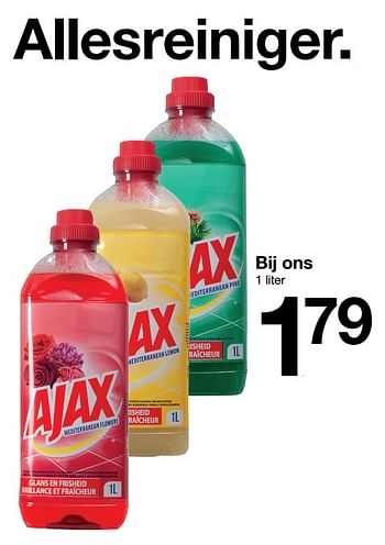 Promoties Allesreiniger - Ajax - Geldig van 18/01/2020 tot 24/01/2020 bij Zeeman
