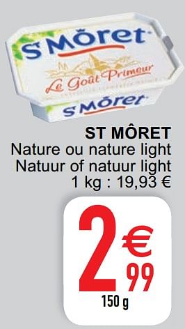 Promoties St m - St Môret  - Geldig van 21/01/2020 tot 27/01/2020 bij Cora
