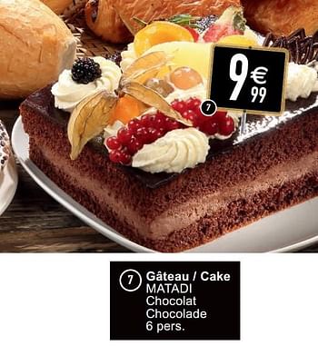 Matadi Gateau Cake Matadi En Promotion Chez Cora