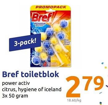 Promoties Bref toiletblok - Bref - Geldig van 22/01/2020 tot 28/01/2020 bij Action