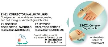 Promoties Corrector hallux valgus - Huismerk - Damart - Geldig van 16/01/2020 tot 15/06/2020 bij Damart