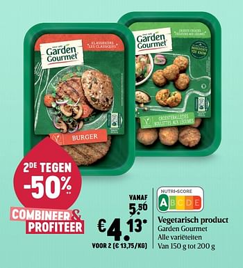 Promoties Vegetarisch product - Garden Gourmet - Geldig van 23/01/2020 tot 29/01/2020 bij Delhaize