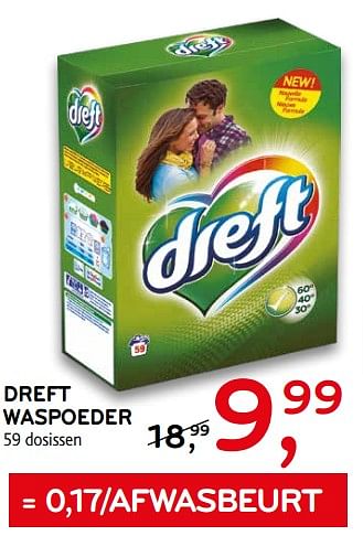 Promotions Dreft waspoeder - Dreft - Valide de 22/01/2020 à 04/02/2020 chez C&B