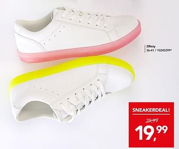 Promoties Sneaker met fluo 2-bizzy - 2-BIZZY - Geldig van 24/01/2020 tot 09/02/2020 bij Bristol