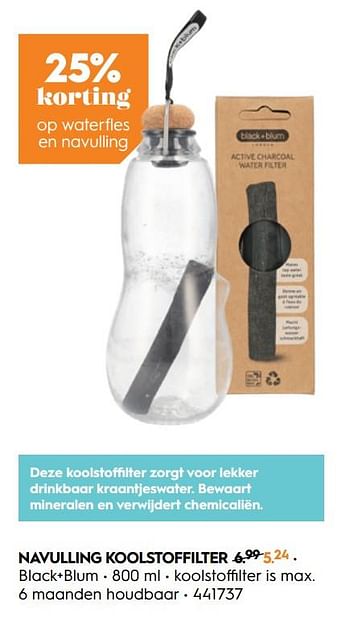 Promoties Navulling koolstoffilter - Huismerk - Blokker - Geldig van 27/01/2020 tot 23/02/2020 bij Blokker