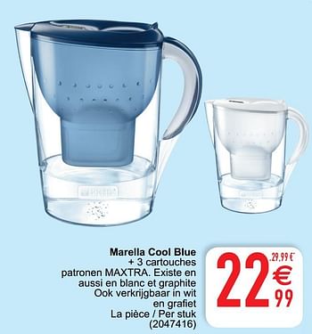 Promoties Marella cool blue - Brita - Geldig van 28/01/2020 tot 10/02/2020 bij Cora