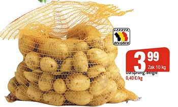 Promoties Standaard aardappelen - Huismerk - Smatch - Geldig van 29/01/2020 tot 04/02/2020 bij Smatch