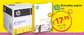 Promotions Everyday papier wit - HP - Valide de 27/01/2020 à 01/03/2020 chez Happyland