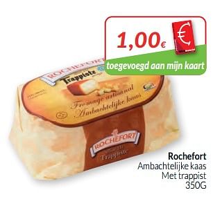 Promotions Rochefort ambachtelijke kaas met trappist - Rochefort - Valide de 01/02/2020 à 29/02/2020 chez Intermarche