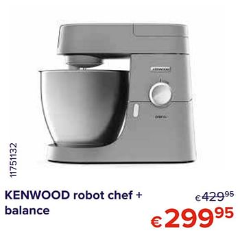 Promoties Kenwood robot chef + balance - Kenwood - Geldig van 28/02/2020 tot 31/03/2020 bij Euro Shop
