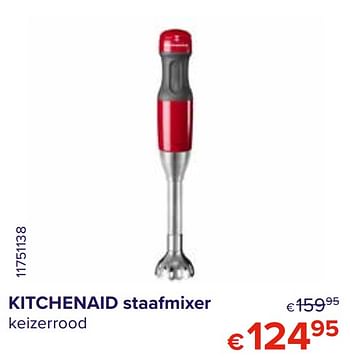 Promoties Kitchenaid staafmixer - Kitchenaid - Geldig van 28/02/2020 tot 31/03/2020 bij Euro Shop