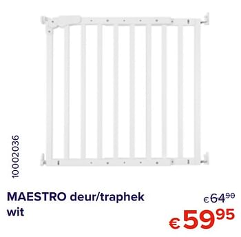 Promoties Maestro deur-traphek - Maestro - Geldig van 28/02/2020 tot 31/03/2020 bij Euro Shop