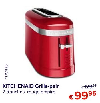 Promotions Kitchenaid grille-pain - Kitchenaid - Valide de 28/02/2020 à 31/03/2020 chez Euro Shop