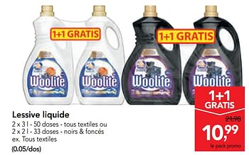 Promotions Lessive liquide - Woolite - Valide de 12/02/2020 à 25/02/2020 chez Makro