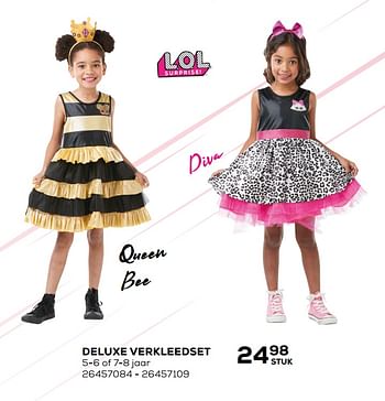 Promotions L.o.l. queen bee deluxe verkleedset - LOL Surprise - Valide de 07/02/2020 à 03/03/2020 chez Supra Bazar
