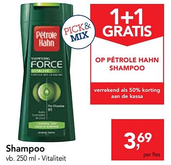 Promoties Shampoo vitaliteit - Pétrole Hahn - Geldig van 12/02/2020 tot 25/02/2020 bij Makro