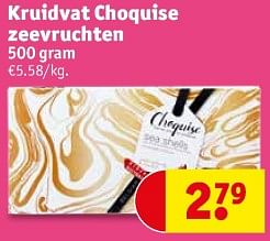 Promoties Kruidvat choquise zeevruchten - Huismerk - Kruidvat - Geldig van 11/02/2020 tot 23/02/2020 bij Kruidvat