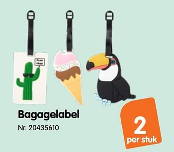 Promoties Bagagelabel - Huismerk - Fun - Geldig van 12/02/2020 tot 25/02/2020 bij Fun