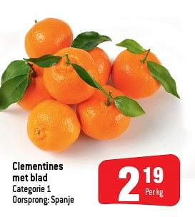 Promoties Clementines met blad - Huismerk - Smatch - Geldig van 12/02/2020 tot 18/02/2020 bij Smatch