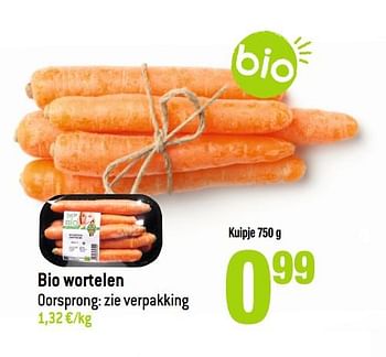 Promoties Bio wortelen - Huismerk - Match - Geldig van 12/02/2020 tot 25/02/2020 bij Match
