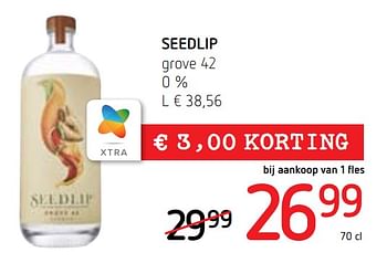 Promoties Seedlip grove 42 - Seedlip - Geldig van 13/02/2020 tot 26/02/2020 bij Spar (Colruytgroup)