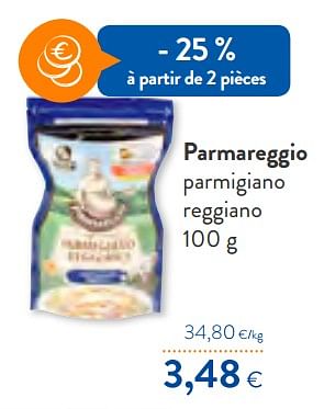 Promotions Parmareggio parmigiano reggiano - Parmareggio - Valide de 12/02/2020 à 25/02/2020 chez OKay
