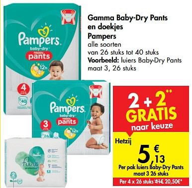 carrefour pampers pants 4