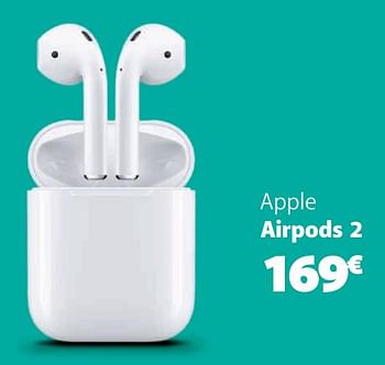Promotions Apple airpods 2 - Apple - Valide de 11/02/2020 à 10/03/2020 chez Base