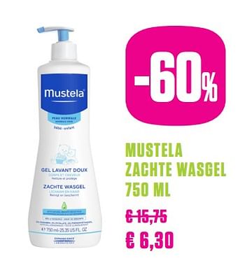 Promoties Mustela zachte wasgel - Mustela - Geldig van 24/02/2020 tot 25/05/2020 bij Medi-Market