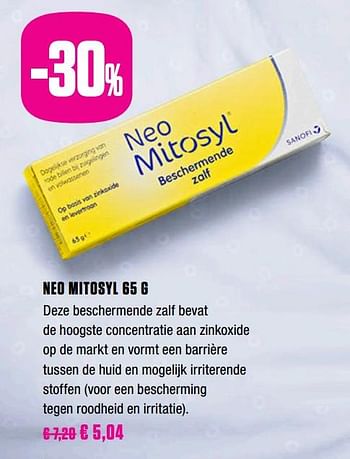 Promoties Neo mitosyl - SANOFI - Geldig van 24/02/2020 tot 25/05/2020 bij Medi-Market