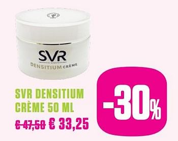 Promoties Svr densitium crème - SVR - Geldig van 24/02/2020 tot 25/05/2020 bij Medi-Market