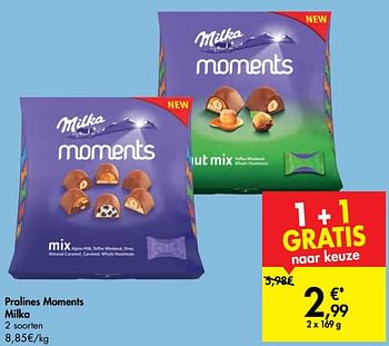Promotions Pralines moments milka - Milka - Valide de 19/02/2020 à 02/03/2020 chez Carrefour