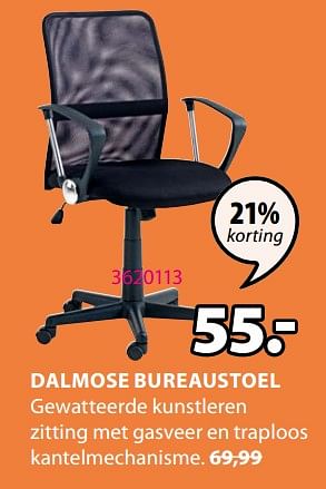 Promoties Dalmose bureaustoel - Huismerk - Jysk - Geldig van 17/02/2020 tot 01/09/2020 bij Jysk