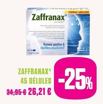Promotions Zaffranax - Zaffranax - Valide de 24/02/2020 à 25/05/2020 chez Medi-Market