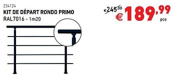 Promotions Kit de départ rondo primo - Produit Maison - Diffusion Menuiserie - Valide de 28/02/2020 à 09/03/2020 chez Diffusion Menuiserie
