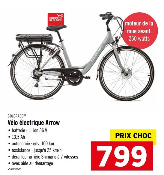 Velo electrique lidl discount 2020