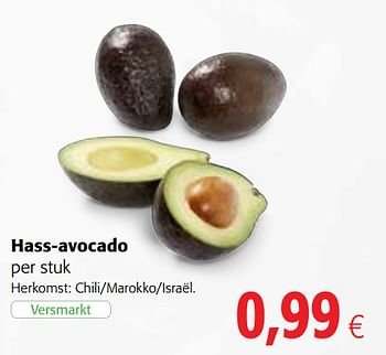 Promoties Hass-avocado - Huismerk - Colruyt - Geldig van 26/02/2020 tot 10/03/2020 bij Colruyt