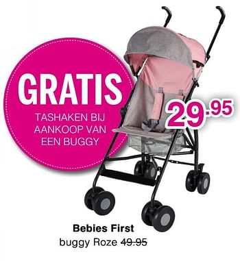 Betsy Trotwood India Goed opgeleid bebiesfirst Bebies first buggy roze - Promotie bij Baby & Tiener Megastore
