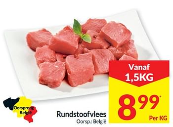 Promoties Rundstoofvlees - Huismerk - Intermarche - Geldig van 01/01/2020 tot 31/12/2020 bij Intermarche