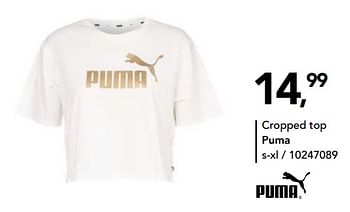 Promoties Cropped top puma - Puma - Geldig van 06/03/2020 tot 22/03/2020 bij Bristol