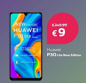 Promotions Huawei p30lite new edition - Huawei - Valide de 02/03/2020 à 12/03/2020 chez Proximus