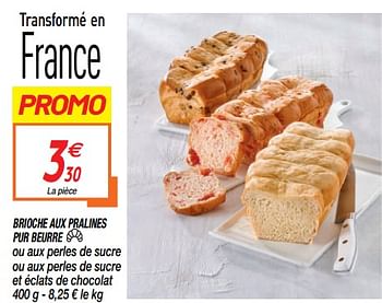 Promotions Brioche aux pralines pur beurre - Produit Maison - Netto - Valide de 02/03/2020 à 15/07/2020 chez Netto