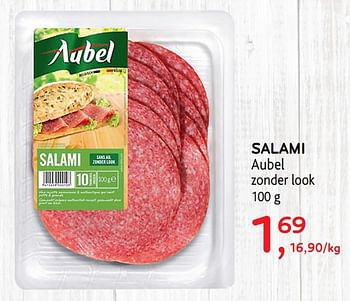 Promoties Salami aubel zonder look - Aubel - Geldig van 11/03/2020 tot 24/03/2020 bij Alvo